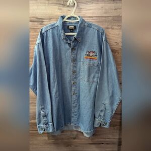 Vintage Petersen Automotive Museum Button Down